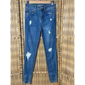 Wild‎ Fable Jeans Women's O Distressed High Rise Skinny New
